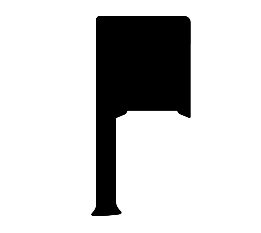 PG2 Pegasus GT75 Front Window Surround N/S Upper