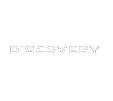 DYR Discovery + White Front Window Decal