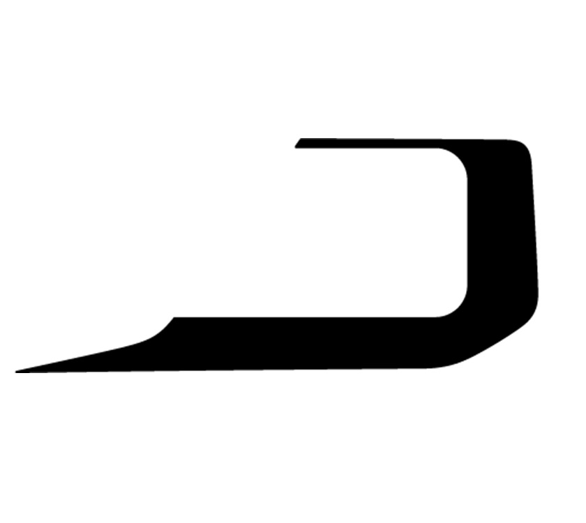 ER1 Endeavour B62 N/S Decal E - Black