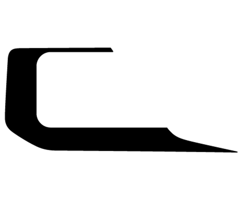 ER1 Endeavour B62 O/S Decal E - Black