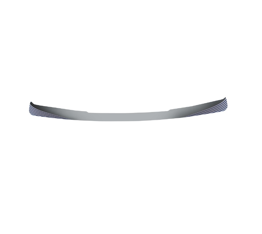 PX2 Phoenix GT75 Front Upper Bumper Decal Grey - replaces 1051473