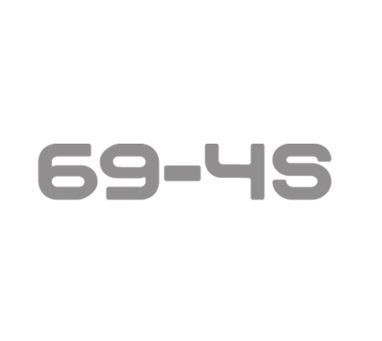AA1 Alora 69-4S 3D Model Badge (Decal) - Chrome
