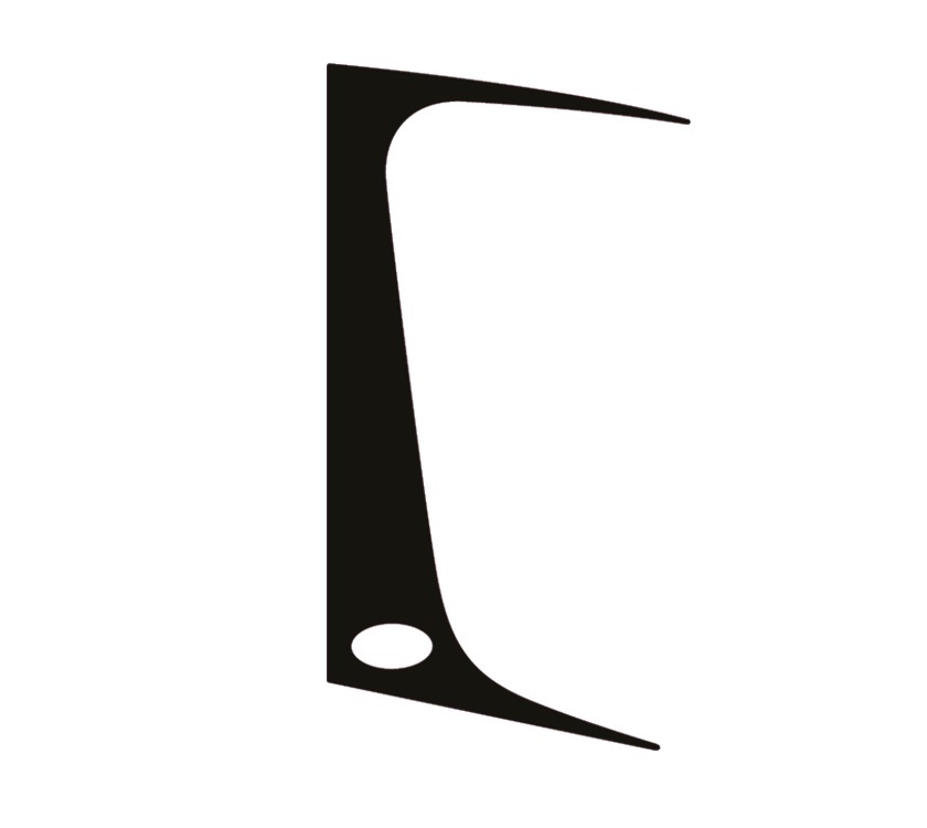 AA1 Alora O/S Cab Door Window Surround Decal - Black