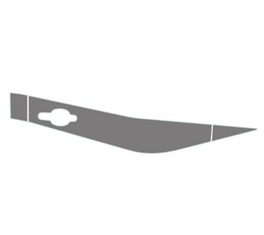 AA1 Alora O/S Cab Door & Pod Leg Decal - Grey