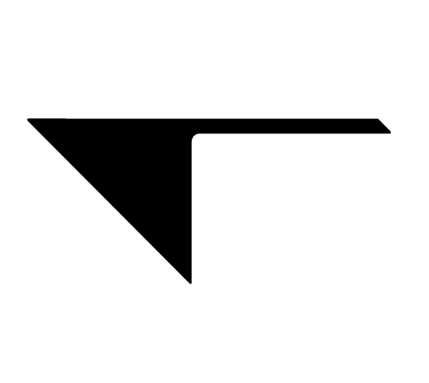 AA1 Alora 69-4I 69-4T O/S Rear Window Surround Upper Decal - Black