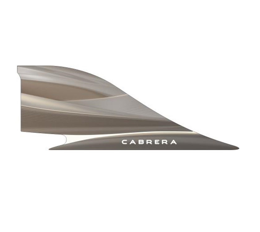 UND Unicorn Deluxe O/S Main Side Name Decal D - Cabrera
