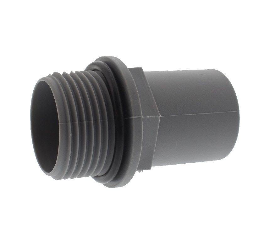 Waste Water Tank 28mm Grey Screw Fitting