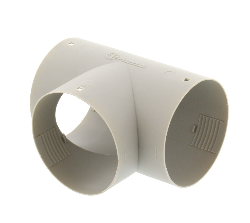 PS4 Heater Duct Tee UT 65mm