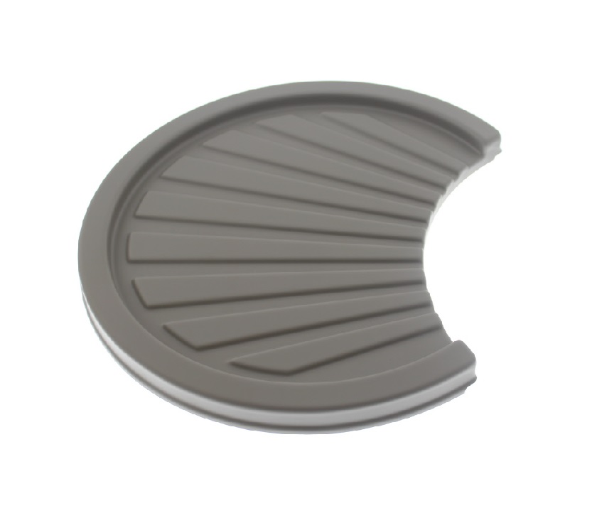 Circular draining board clearance