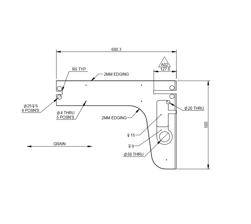 Read more about UN4 Valencia T/C Washroom Door Light Header product image