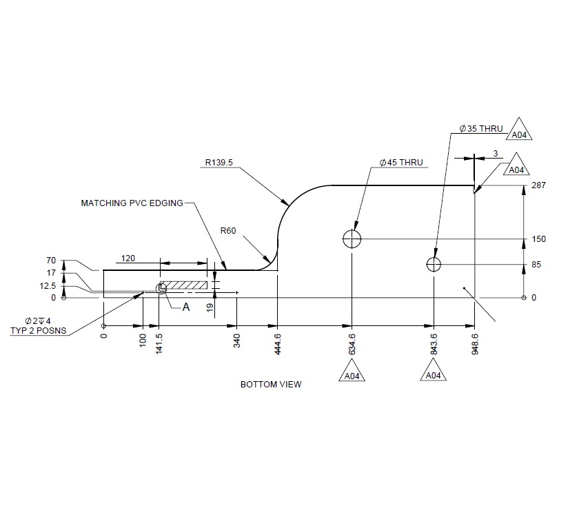 Read more about UN4 Cadiz Washroom Vanity Unit Worktop (Rev A04) product image