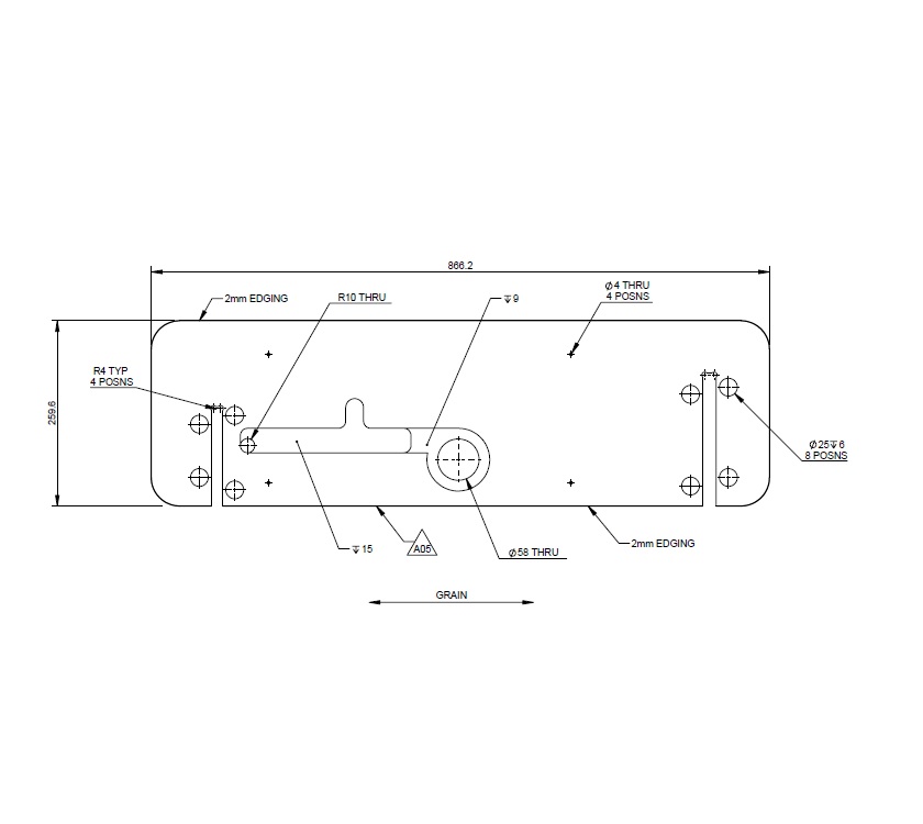 Read more about UN4 Cadiz TC Washroom Door Header product image
