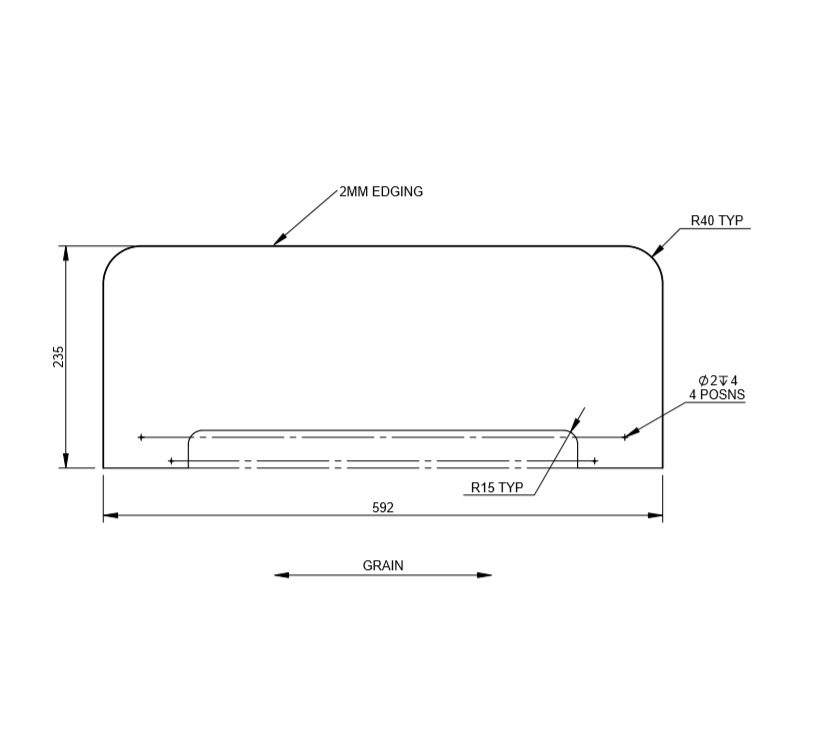 Read more about PX1 760 Fold Out Bunk Front Retainer product image