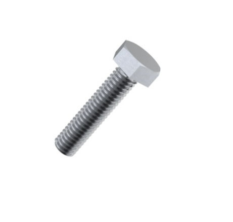 M6x50mm A4 Stainless Hex set screw