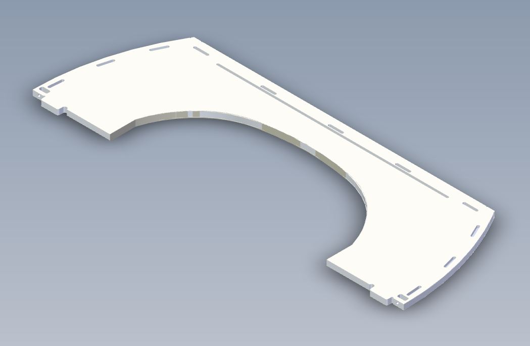 EV1 Adamo Over Cab Cabtop Panel