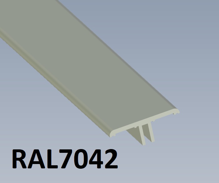 DY1 Rear Vertical Joining Rail 1979mm RAL7042
