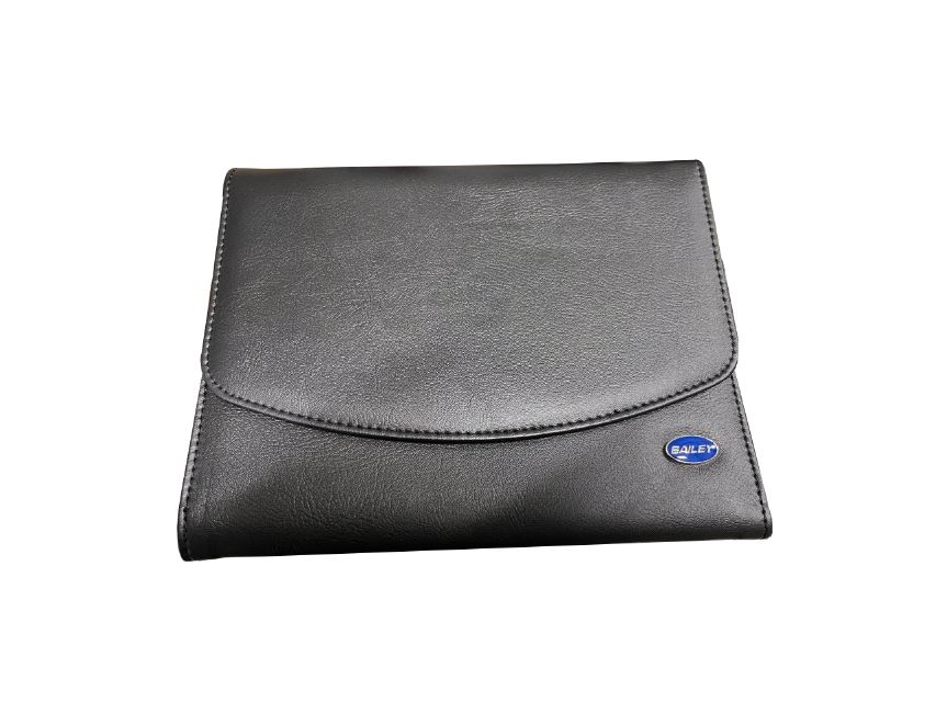 Document Wallet - Black A5