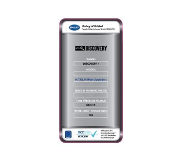 DYR Discovery D4-2 Weight Plate