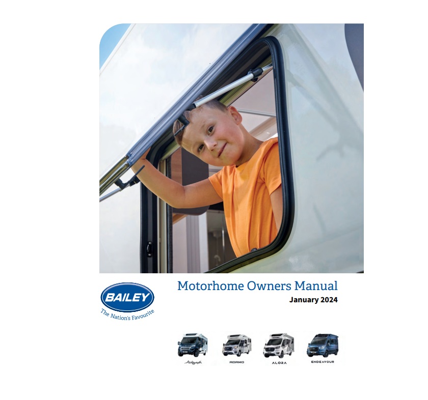 2025 Season Motorhome Owners Manual - Handbook