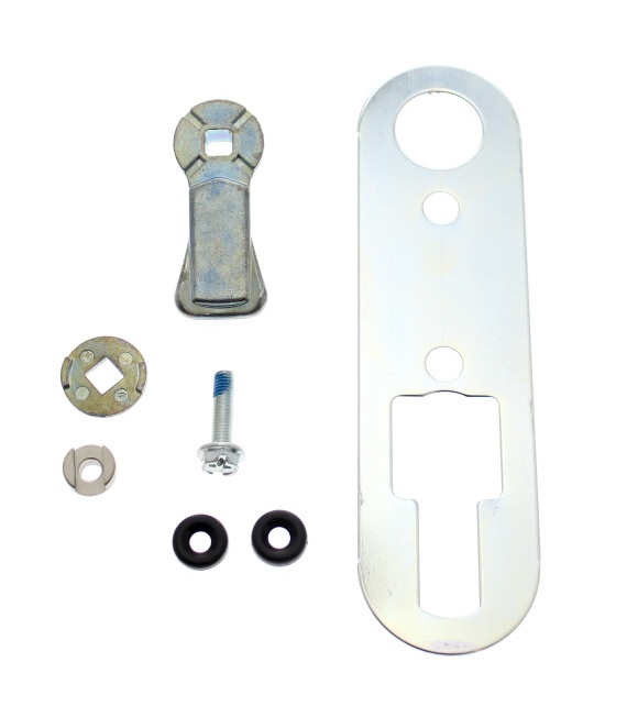 Ral9001 Gas Locker Door Handle Internal Fixings