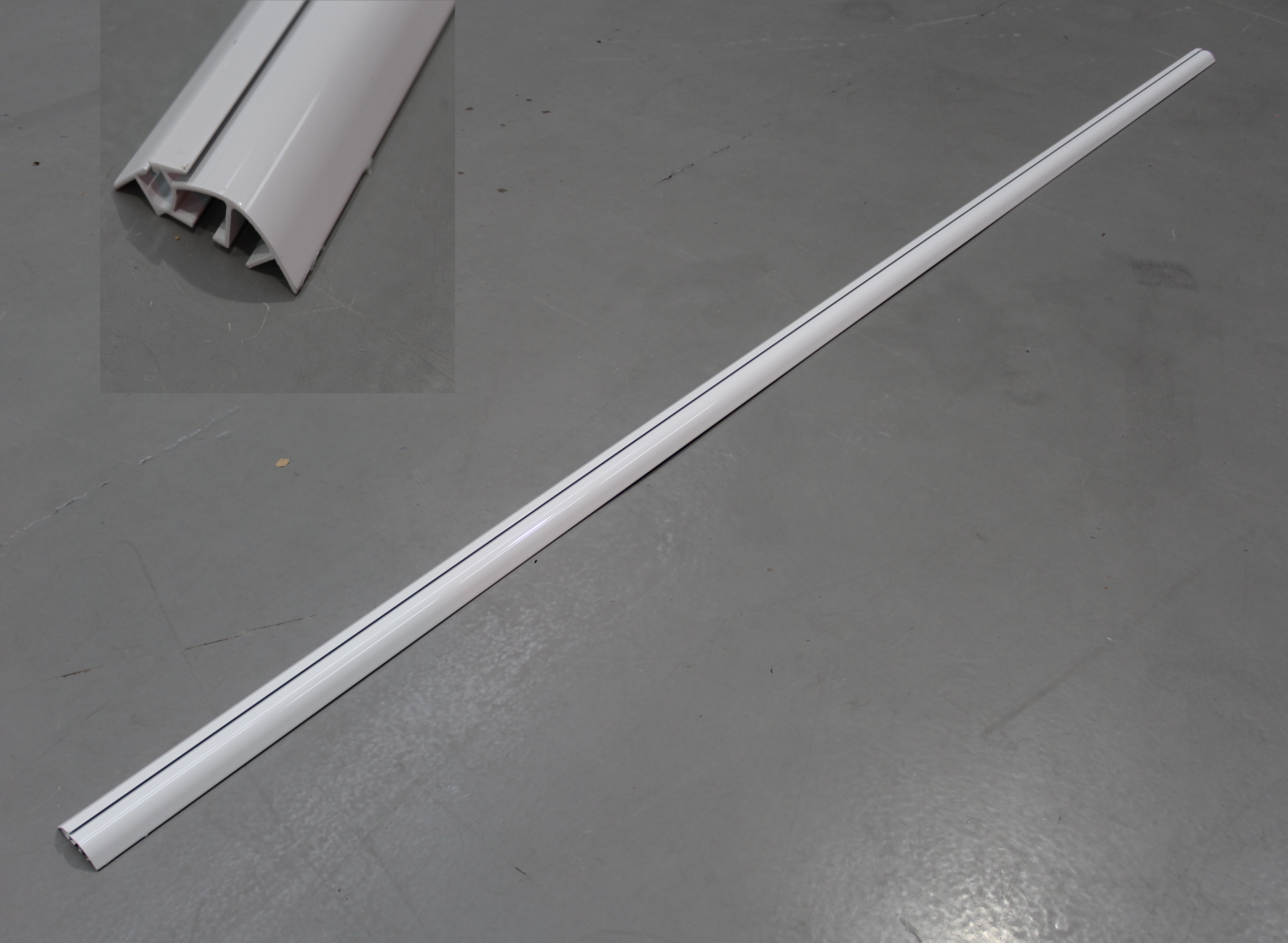 Pursuit Side/Ceiling 3524mm Rail (WHITE)