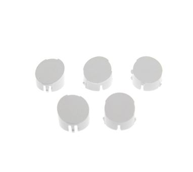 Alu-tech Wheel Spat Set Screw Caps No. 1-5 White