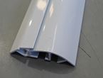 AUST Gemini Straight Awning Rail 1966mm WHITE