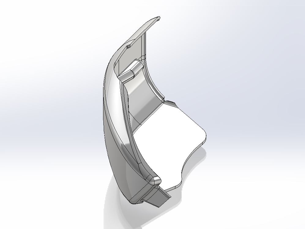 UN4 O/S Front Corner Cap Moulding