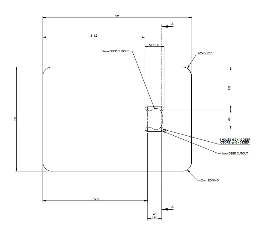 Read more about UN4 Single Battery Box Access Hatch product image