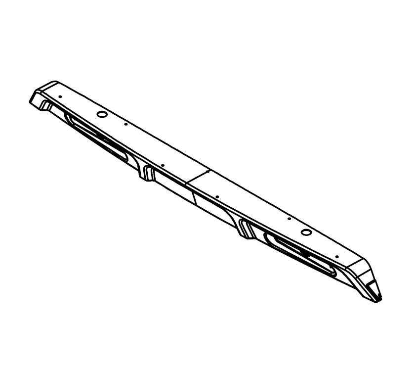 Autograph II Rear Bumper Diffuser Moulding