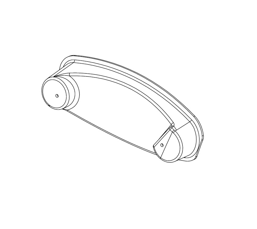 UN4 N/S Grab Handle Support Moulding