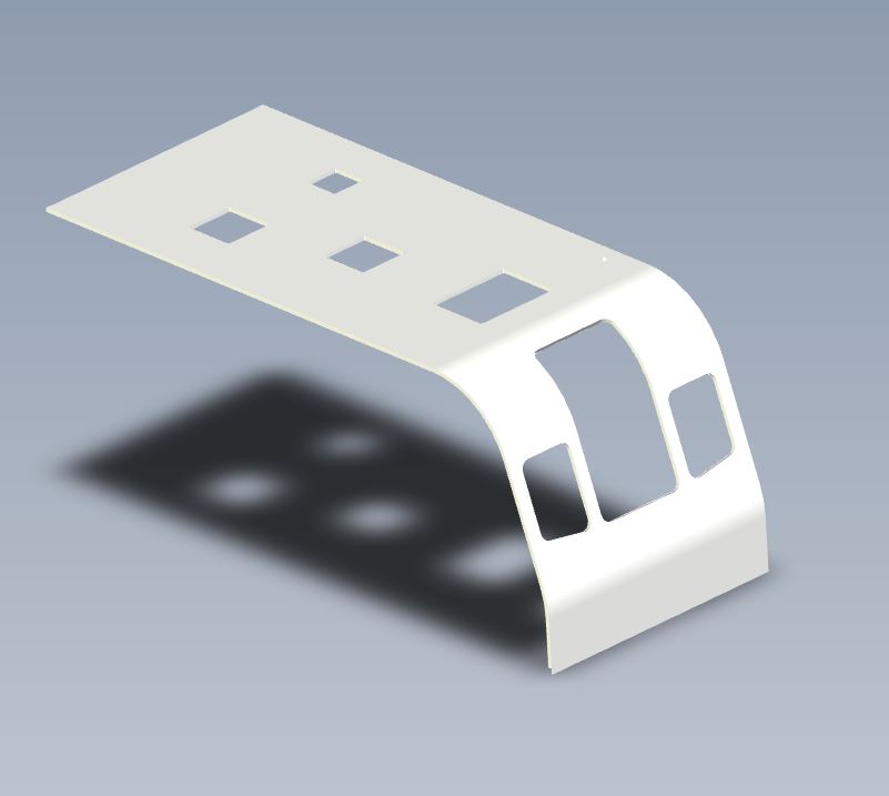 UN4 UNB Cabrera Bonded Roof/Front Panel