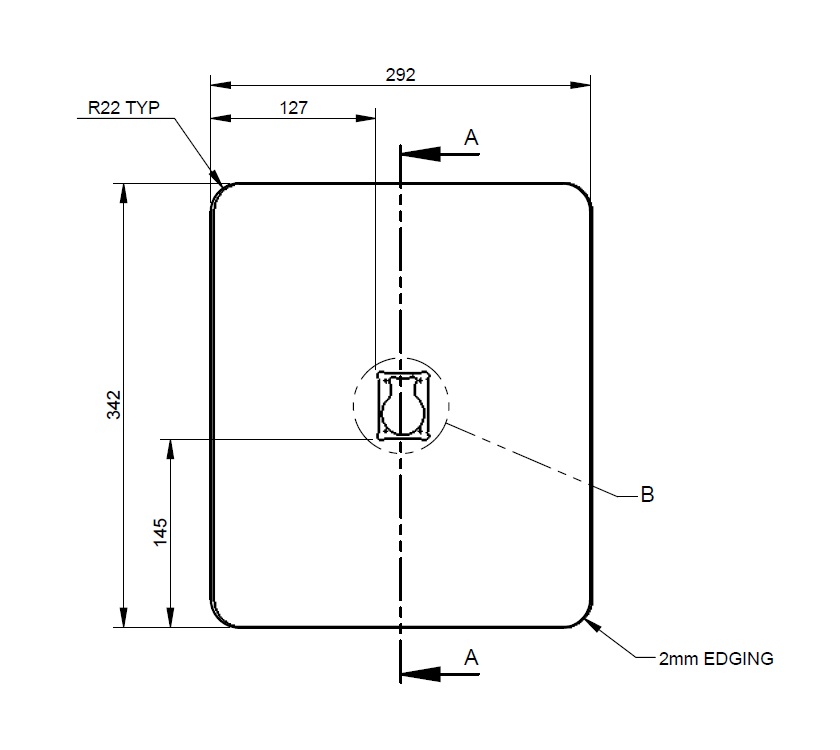 Autograph II Fresh Water Tank Access Hatch PRIMA Leisure