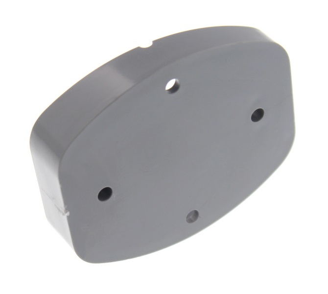 Grey Quick/Ext Retainer Angled Spacer