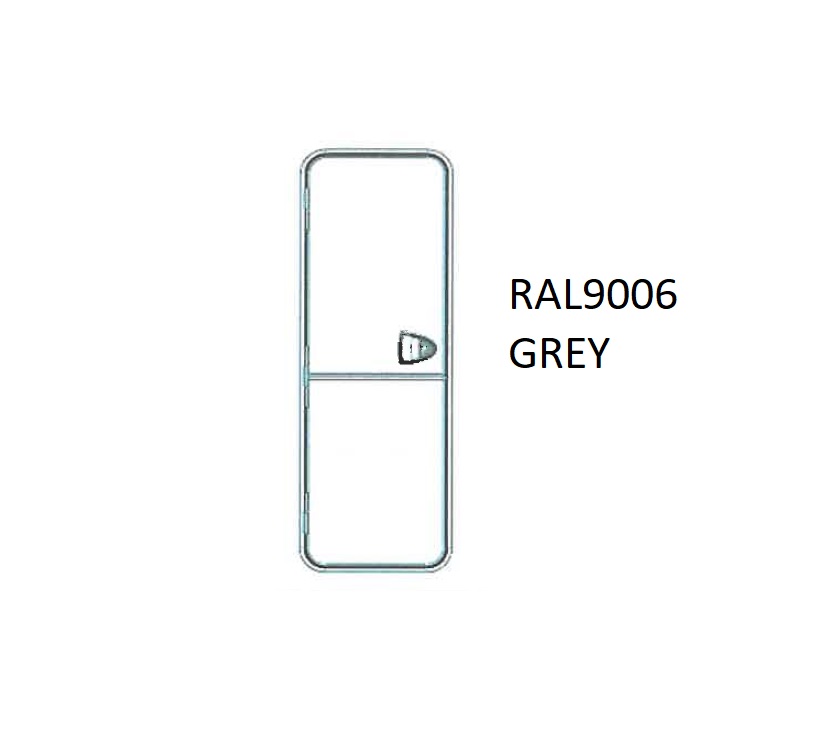 Orion Exterior Door L/H GRP No window Grey RAL9006