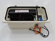 Pegasus GT65 Battery Box w/ 12v Socket - White