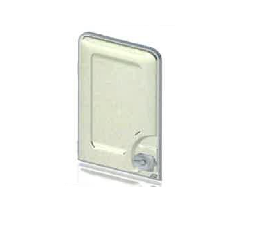 Pursuit Exterior Door Top Half R/H No Window Grey