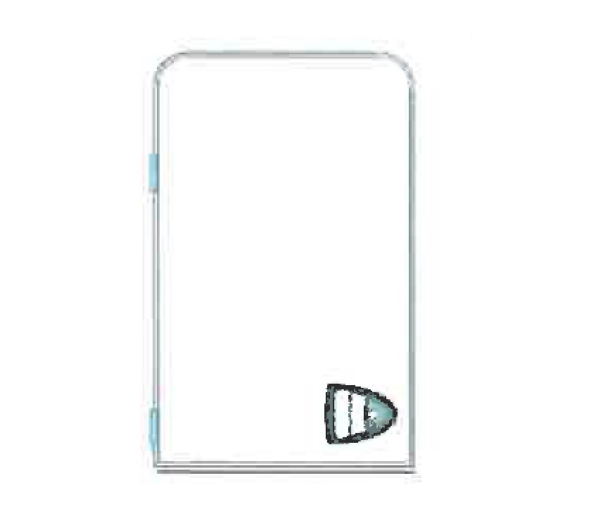 Orion Exterior Door Top Half L/H w/ No Window