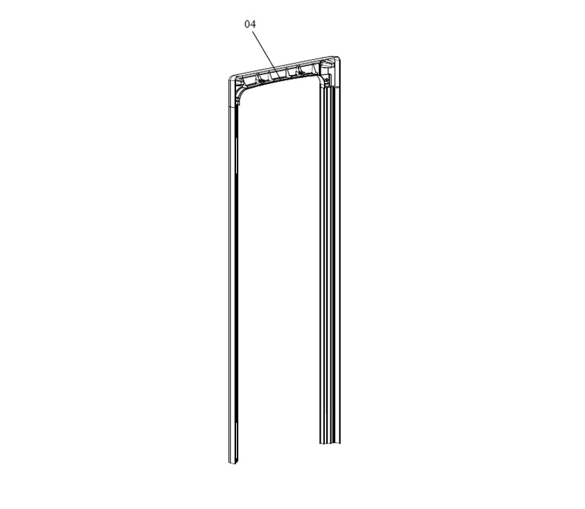 Approach Auto Comp Exterior Door Frame Inner Cover