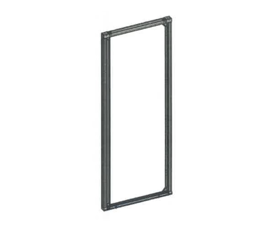 PS4 UN3/4 Alu-Tech R/H Tourer Door Fly Screen (to fit aperture size 1754x580mm)