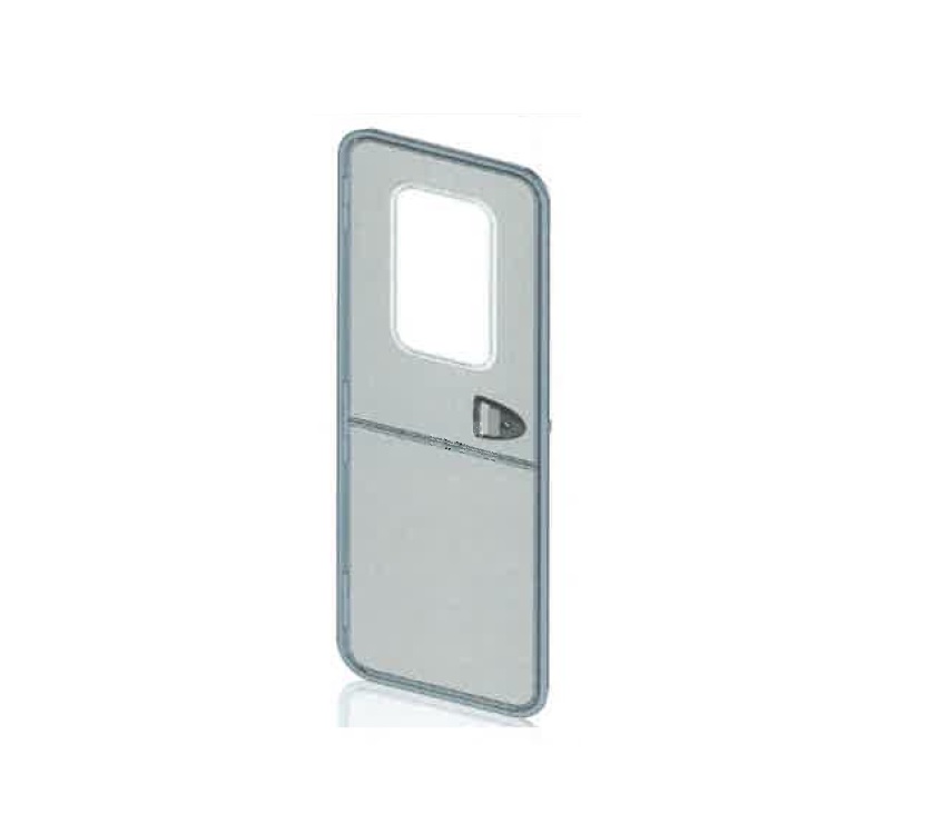 PS4 UN3 L/H Exterior Door & Frame FAWO White