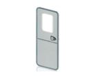 PS4 UN3 L/H Exterior Door & Frame FAWO White