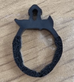 Read more about Hatal Locker Door Rubber - Black (per metre) product image