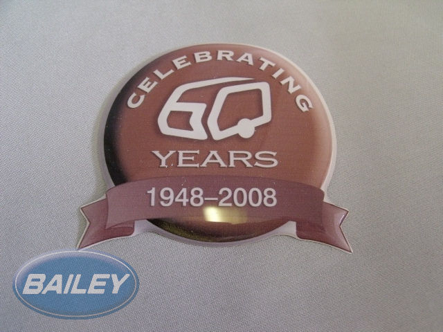 60th Anniversary Decal/Badge