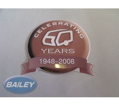60th Anniversary Decal/Badge