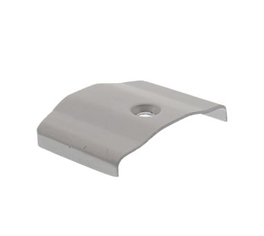 Silver Roof Strap End Cap