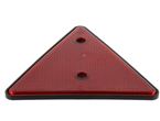 Red Triangle Reflector with Black Surround        