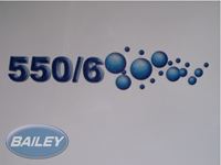 S5 Ranger 550/6 Decal w/ Bubbles O/S