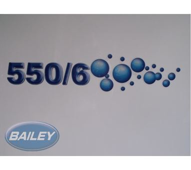 S5 Ranger 550/6 Decal w/ Bubbles O/S