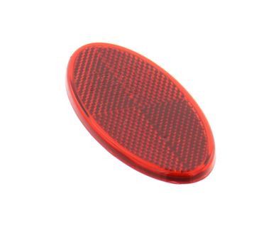 Oval Red Reflector
